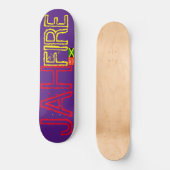 JAH FIRE SKATEBOARD / JMT USA SKATEBOARD スケートボード (正面)