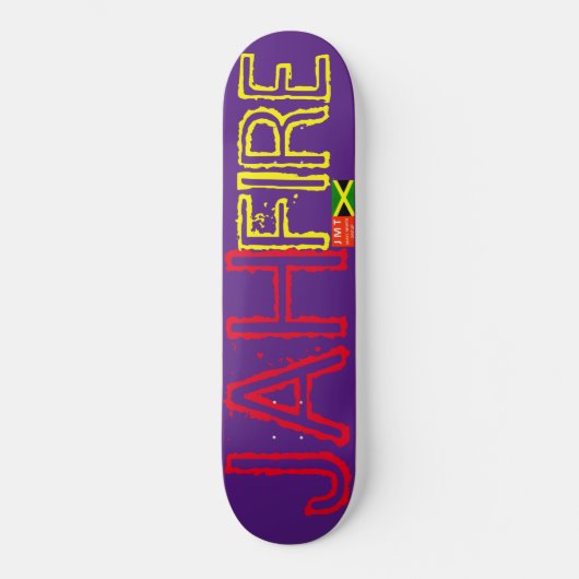 JAH FIRE SKATEBOARD / JMT USA SKATEBOARD スケートボード (正面)