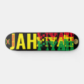 JAH FIYAH JMT 7 3/4"スケートボードデッキ スケートボード (横)