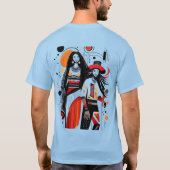 Jah Live Rasta Art Tシャツ (裏面)