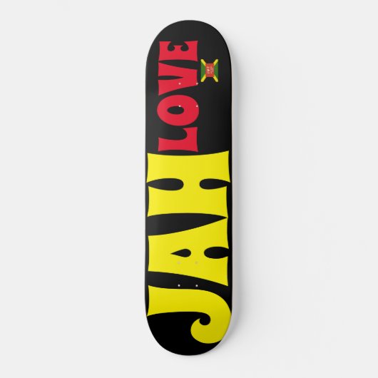 JAH LOVE スケートボード (正面)