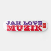 JAH LOVE MUZIK スケートボード (横)