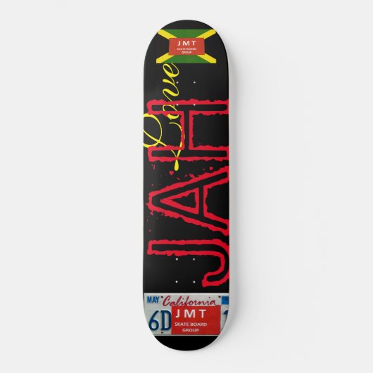 JAH LOVE SKATEBOARDS / JMT USA スケートボード (正面)