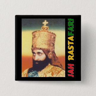 Jah Rastafariのバッジ 缶バッジ