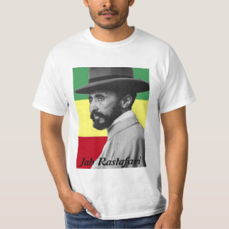 Jah Rastafariの帽子のワイシャツ Tシャツ
