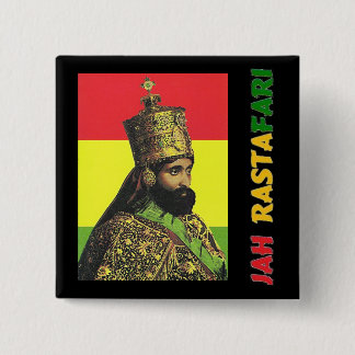 Jah Rastafariボタン 缶バッジ