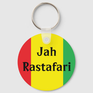Jah Rastafari Design Rasta Keychain キーホルダー