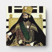 Jah Rastafari Haile Selassie HIM Rasta フォトプラーク (正面)