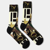 Jah Rastafari Haile Selassie I HIM Rasta Socks ソックス (右)
