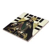 Jah Rastafari Haile Selassie Rasta Reggae Roots タイル (側面)