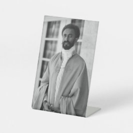 Jah Rastafari Haile Selassie Rasta Roots 台座サイン