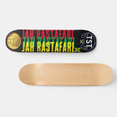 JAH RASTAFARI JMT 7 3/4"スケートボードデッキ スケートボード (横)