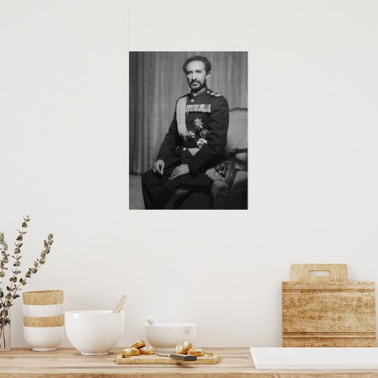 Jah Rastafari Rasta Livity INI One Love Roots Post ポスター (キッチン)