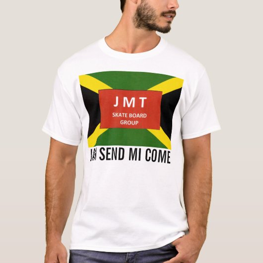 JAH SEND MI来.メンズベーシックTシャツ Tシャツ (正面)