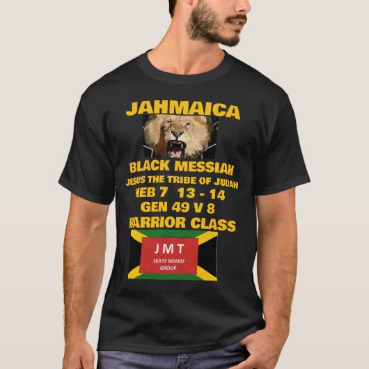 JAHMAICA OFFCIAL基本ダークTシャツ Tシャツ (正面)