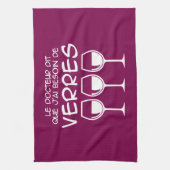 J'ai besoin de verres キッチンタオル (縦)