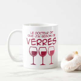 J'ai besoin de verres コーヒーマグカップ
