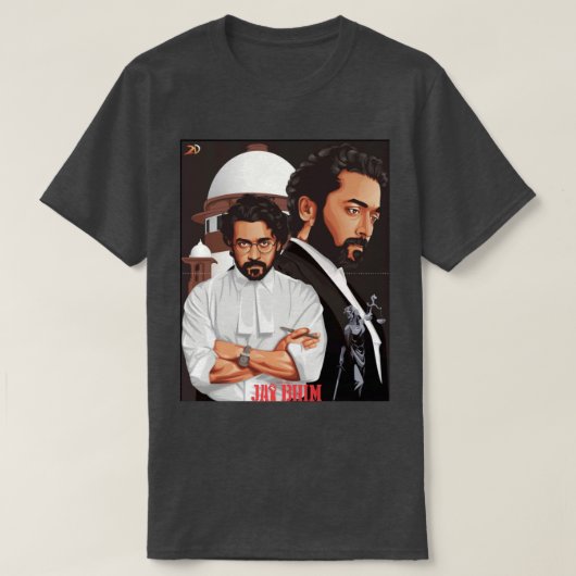 jai bhim surya映画 tシャツ (デザイン正面)
