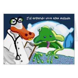 J'ai entendu vouh etes malade