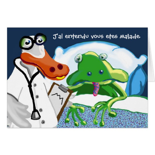 J'ai entendu vouh etes malade (正面横)