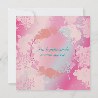 J'ai le pouvoir de m'auto-guérir