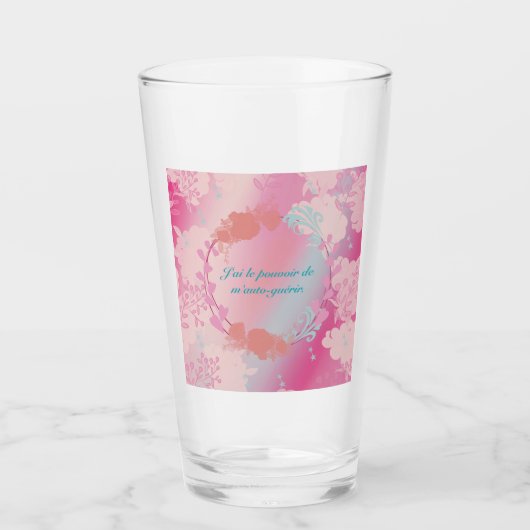 J'ai le pouvoir de m'auto-guérir タンブラーグラス (正面)