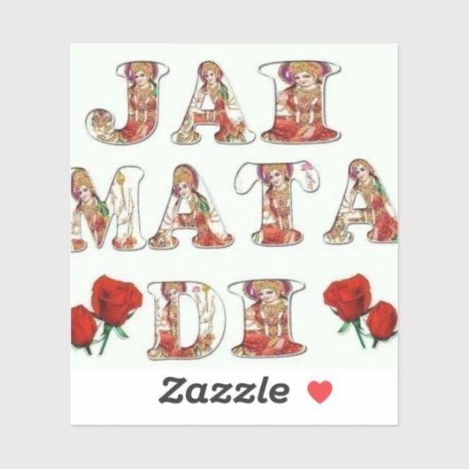 Jai Mata Di – Divine Mother’s Blessings シール (シート)