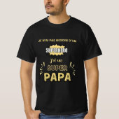 J'ai un super papa tシャツ (正面)
