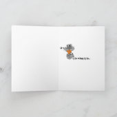 Jail Birdグリーティングカード カード (内部)