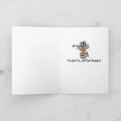 Jail Bird Greeting Card カード (内部)