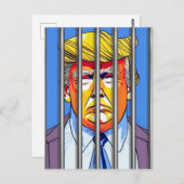 Jail Post Card, Size：標準はがき， ポストカード (正面/裏面)