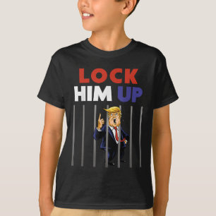 Jail Trump Shirt – ロックアップ – アンチトランプ Tシャツ