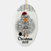 Jailbirdのクリスマスのオーナメント セラミックオーナメント (右)