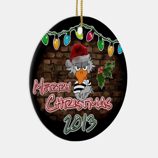 Jailbirdのクリスマスのオーナメント セラミックオーナメント (右)