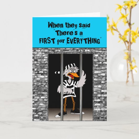 Jailbirdの挨拶状 カード (黄色い花)