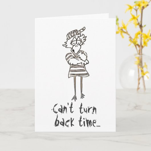 Jailbirdの挨拶状 カード (黄色い花)