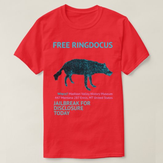 jailbreak ringdocus - alan s.トファイ tシャツ (デザイン正面)