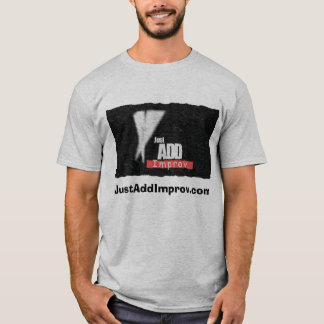 JAIlogo、JustAddImprov.com Tシャツ