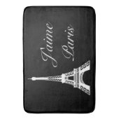 J'aimeパリのバス・マット バスマット (正面縦)