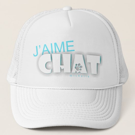 Jaime chat Trucker Hat キャップ (正面)