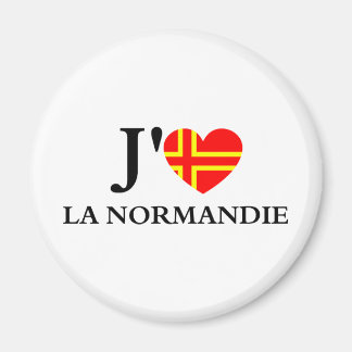 J'aime la Normandie マグネット