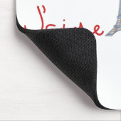 J'aime La Paris (I love Paris) マウスパッド (コーナー)