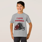 J'aime le football tシャツ (正面フル)