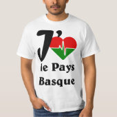 J'aime le Pays-Basque Tシャツ (正面)