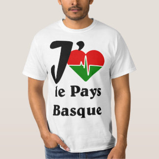 J'aime le Pays-Basque Tシャツ