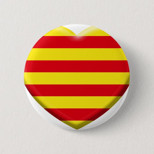 J'aime les Catalans 缶バッジ (正面)