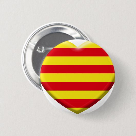 J'aime les Catalans 缶バッジ (正面&裏面)