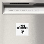 J'AIME LES MATH, YOU-PI!（エコール教授） マグネット (インサイチュ (食洗機))