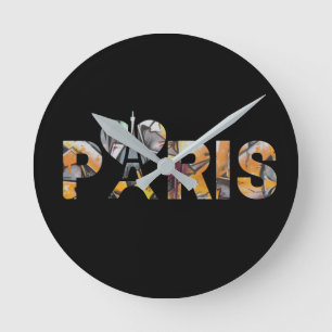 J'aime Paris avecアンデコルはビエンカラーをリニューアル。 ラウンド壁時計