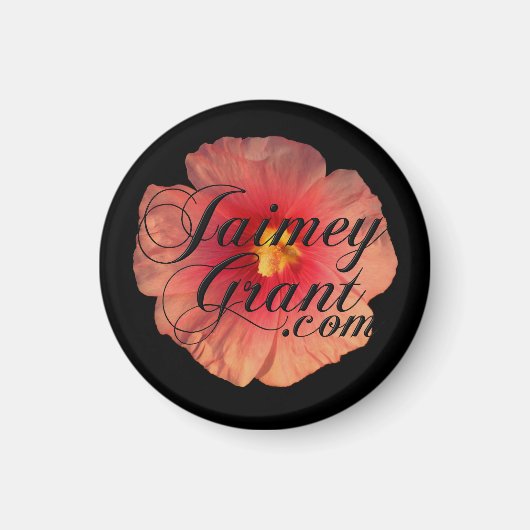 "JaimeyGrant.com"ロゴマグネット マグネット (正面)